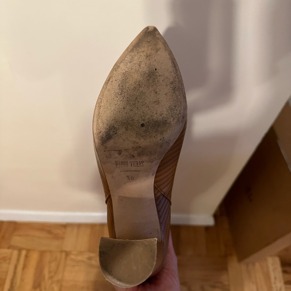 Authentic PARIS TEXAS over-the-knee boot - camel (brown) sz 40 - Picture 7 of 10